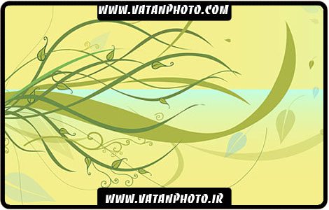 طرح بسیار زیبا و جذاب از گلبوته با فرمت psd
