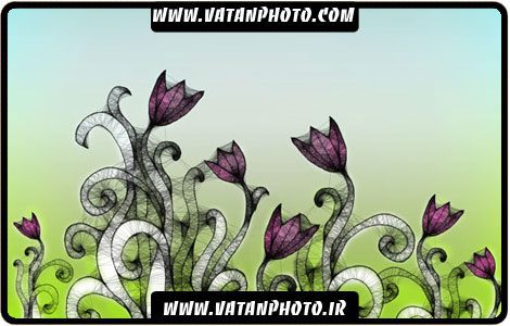 براش گل های بسیار جذاب و فانتری با کیفیت