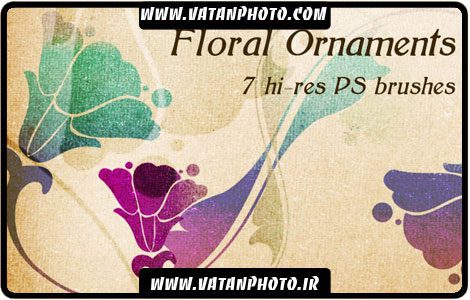 براش بسیار جذاب و با کیفیت گلبوته