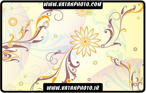 طرح گلبوته و اسلیمی کاملا لایه باز و با کیفیت بالا+ psd