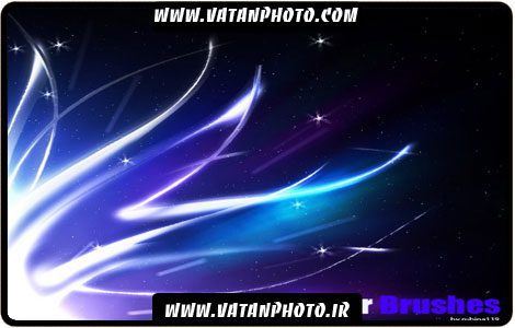براش جذاب نور های جامد با کیفیت بالا