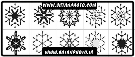 براش با طرح های دایره ای با کیفیت