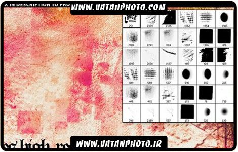 براش زیبای اشکال جامد با کیفیت بالا