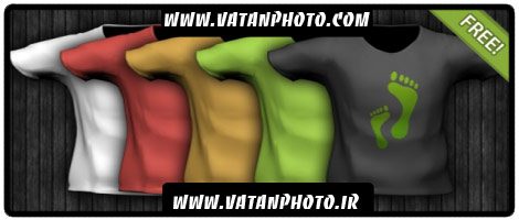 آیکن های زیبا از لباس سه بعدی با فرمت psd