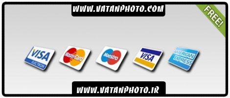 طرح های کاملا لایه باز از مجموعه کارت های بین المللی+ psd