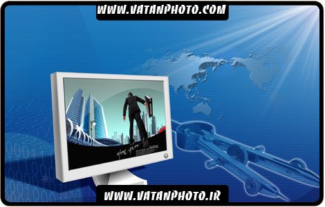 طرح تبلیغاتی سه بعدی با کیفیت بالا