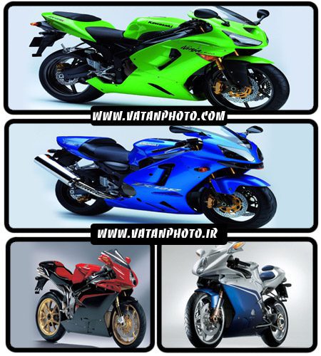 عکس های موتور مسابقه ای با بگراند روشن+ wallpaper