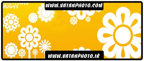 براش از گل های فانتزی و جذاب گرافیکی