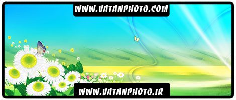 طرح لایه باز بنر آبی فیروزه ای فانتزی