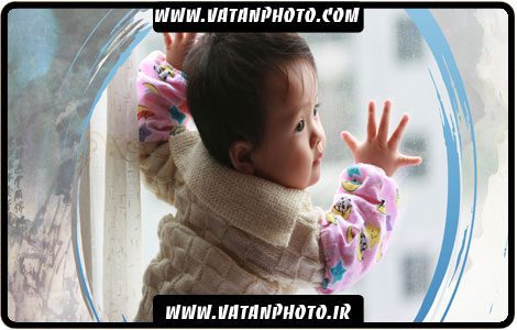 ژست جدید نوزادان برای آتلیه عکس کودکان