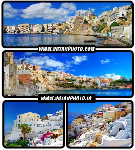تصاویر جذاب از شهر گردشگری Greece - شاتر استوک