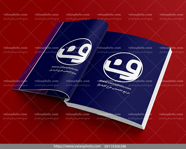 موکاپ صفحه پایانی کتاب