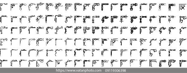 مجموعه 120 وکتور حاشیه قاب