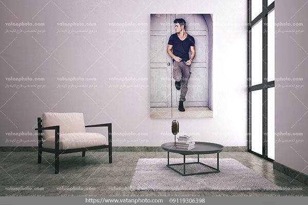 موکاپ قاب عکس دیواری