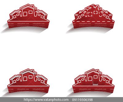 مجموعه وکتور 4 لوگو آپارتمان سازی