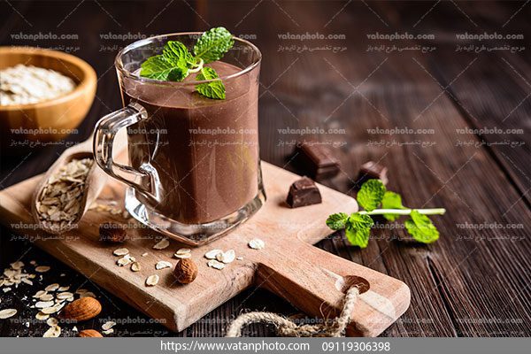 عکس شیر شکلات