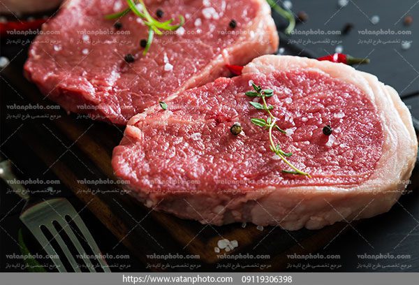 عکس استیک آماده پخت