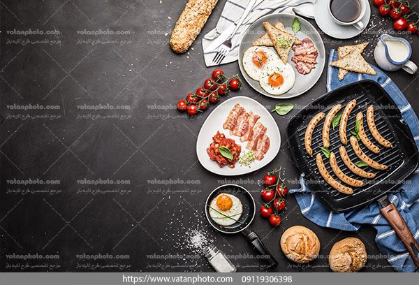 عکس میز صبحانه سر آشپز
