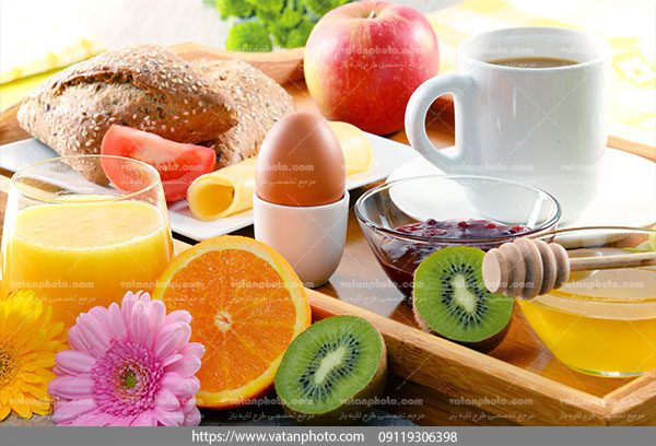 دانلود عکس صبحانه کامل
