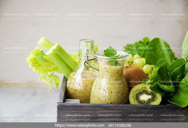 عکس آبمیوه کیوی