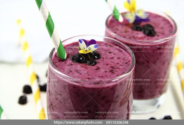 عکس آبمیوه آلبالو تازه