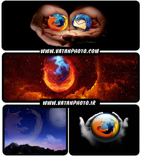 عکس های تبلیغاتی مرورگر فایرفاکس سری اول+ wallpaper