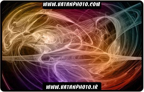 براش نور و انواع طرح های فراکتال با کیفیت بالا