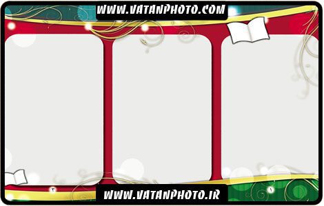 طرح لایه باز بروشور و پوستر با سه فرم +psd