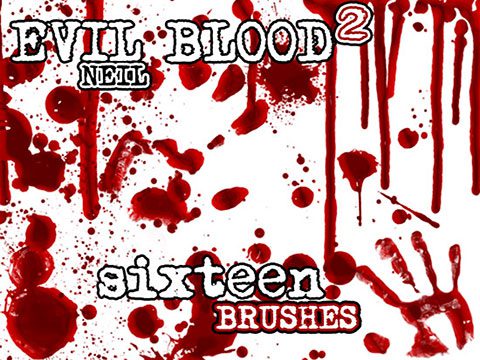 براش کف دست خونی