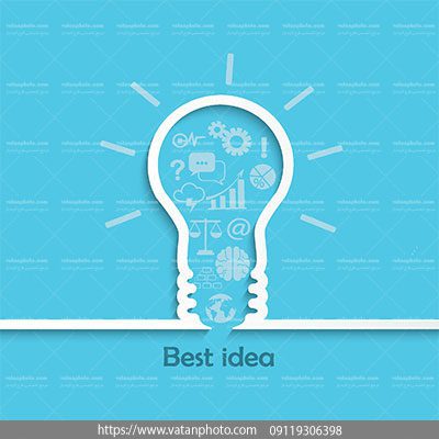 وکتور بهترین ایده و فکر