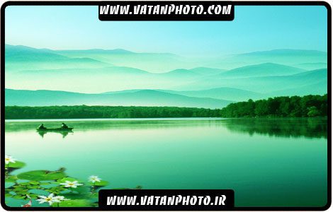 طرح لایه باز طبیعت رویایی با فرمت psd