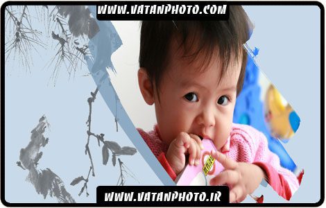 پروژه آتلیه عکس کودکان با فرمت PSD