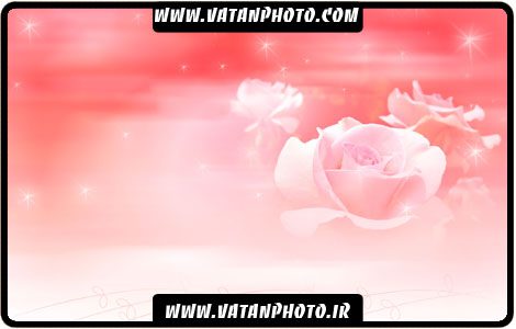 بگراند لایه باز گلبه ای با طرح گل +PSD