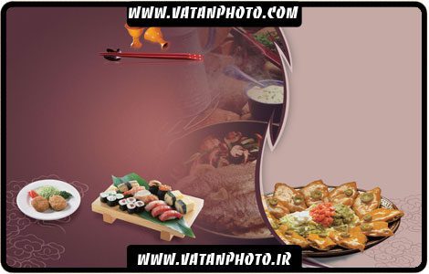 طرح بکگراند کارت ویزیت رستوران چینی