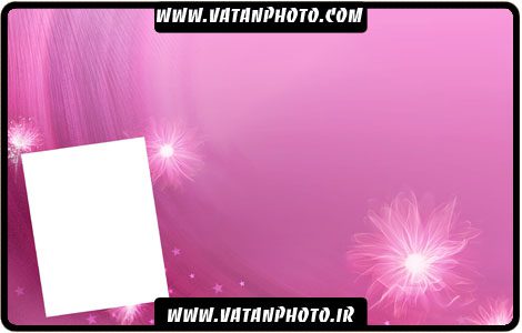طرح لایه باز بگراند قاب عکس با رنگ بنفش