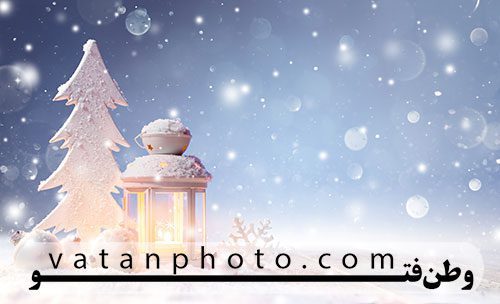 دانلود عکس برفی و کریسمسی