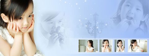 طرح لایه باز پروژه آتلیه کودک psd