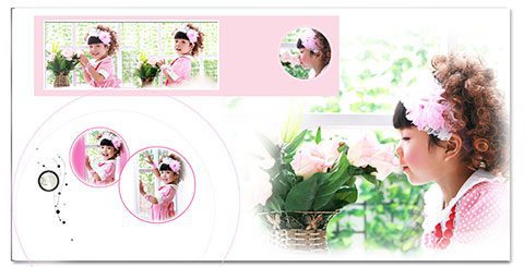 پروژه آتلیه عکس کودکانه psd