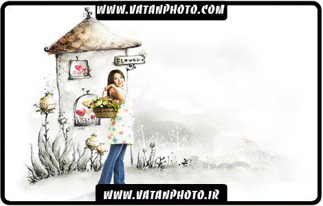 پروژه فانتزی و کاملا لایه باز آتلیه عکس با کیفیت بالا+ psd