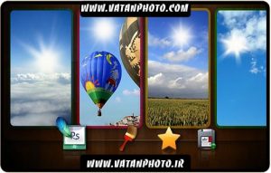 براش بسیار زیبا از خورشید برای کارهای گرافیکی