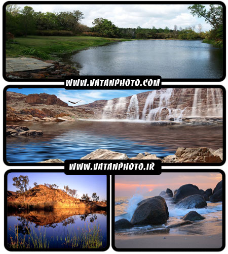 عکس دریا و آبشار در مجموعه عکس های طبیعت + HD