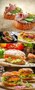 عکس استوک انواع ساندویچ ۷۰۰۰×۴۶۶۷
