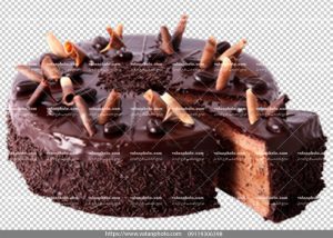 عکس ترانسپارنت کیک شکلاتی