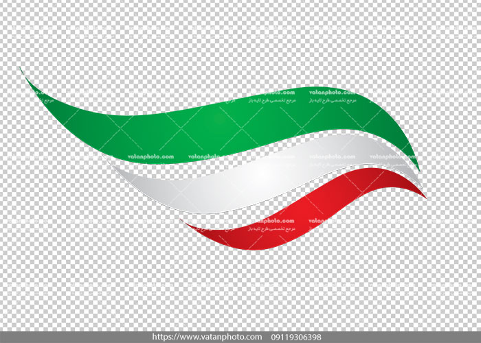عکس بدون بکگراند پرچم ایران 6