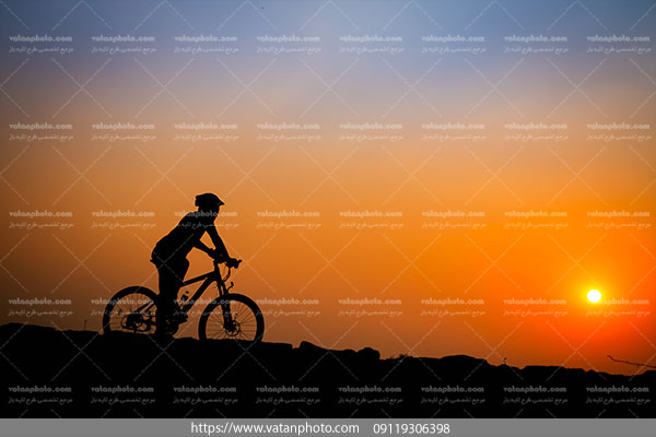 عکس دوچرخه سواری