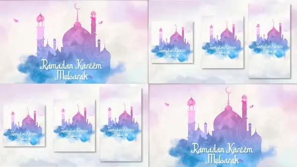پروژه آماده افترافکت برای اعلام ماه مبارک رمضان تو اینستاگرام