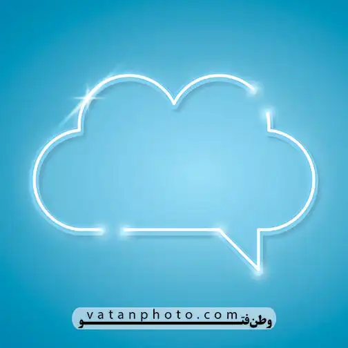 وکتور فانتزی ابر گفتکوی براق
