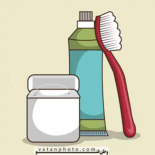 وکتور آیکن مسواک و خمیر دندان