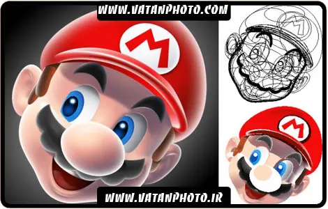 آیکن mario یا قارچ خور با فرمت PNG